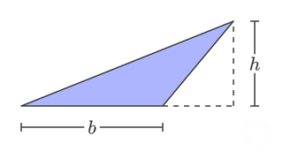 area of triangle special case