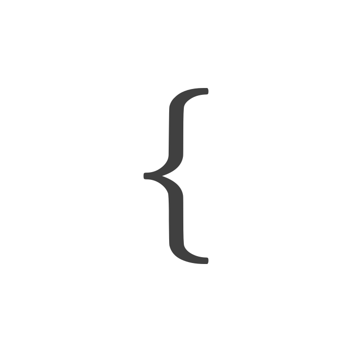 Left Curly Brace Symbol ({)