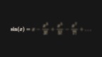 What is the Taylor Series of sin(x)?